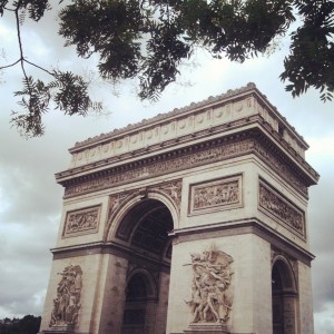 Триумфальная Арка, Париж
